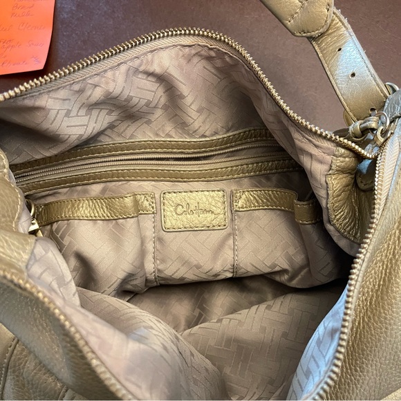 Beautiful gold Cole Haan hobo bag. - Picture 9 of 13